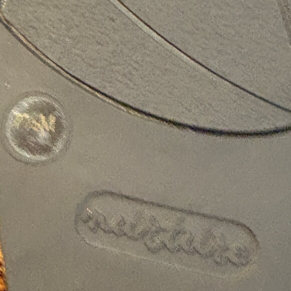 Nurture Cabot Leather Snakeskin Wedge Open Toe Sandals Women's Size  7.5 - Picture 7 of 8